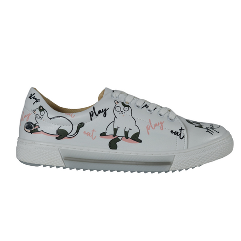 Sneakersy z kotem - Kocie życie