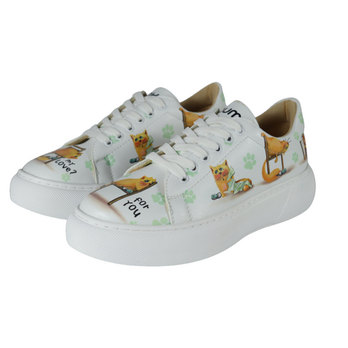 Sneakersy na platformie z Kotem, Gdzie moja miłość?
