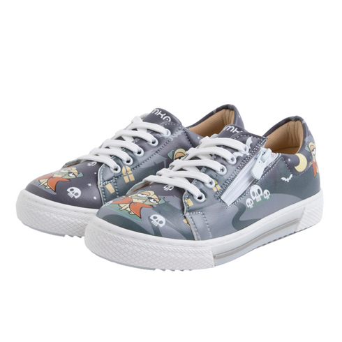 Sneakers Kids - Piesek Wampir i Czaszki