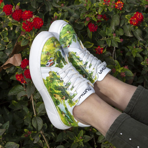 Sneakersy z Królikami, Króliki i przyroda - Mumka Shoes Polska