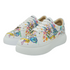 Sneakersy na platformie Peace and Love, Pokój i Miłość