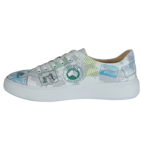 Sneakersy męskie dla miłośników podróży