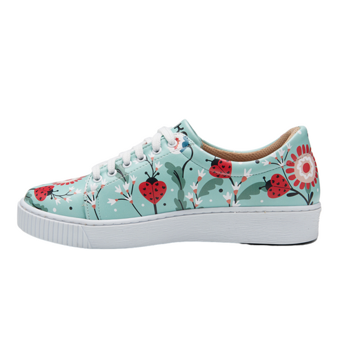 Sneakers - Kwiaty i biedronki