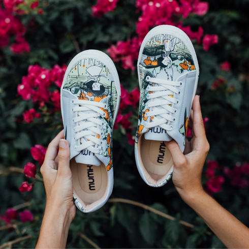 Sneakers - Dziewczynka i Maki