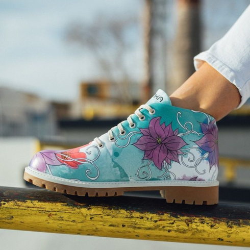 Botki - Storczyk i Lilie