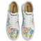 Sneakersy na platformie Peace and Love, Pokój i Miłość