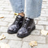 Botki w kwiaty Gardenii - Mumka Shoes Polska